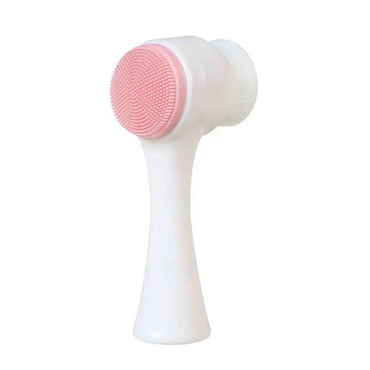 Brosse Nettoyante Visage Double Face en Silicone 3D