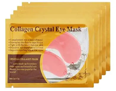 Masques Contour des Yeux Or & Collagène – 20 Patchs Hydratants Anti-Cernes