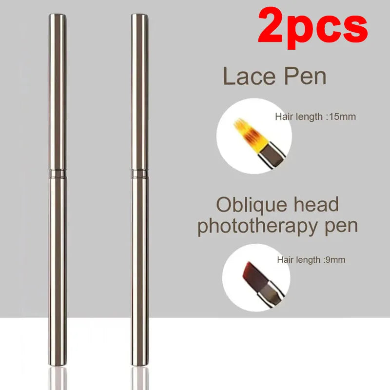 Pinceaux Nail Art Liner – Traité Fin 6 à 18mm | Manucure Professionnelle