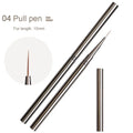 Pinceaux Nail Art Liner – Traité Fin 6 à 18mm | Manucure Professionnelle