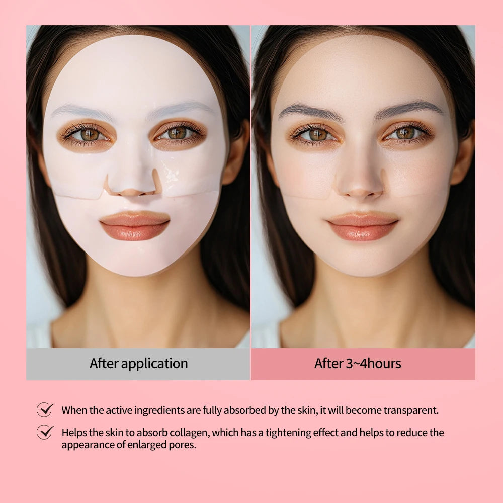 Masque Hydrogel Bio-Collagène – Hydratation Profonde & Anti-Âge Nuit