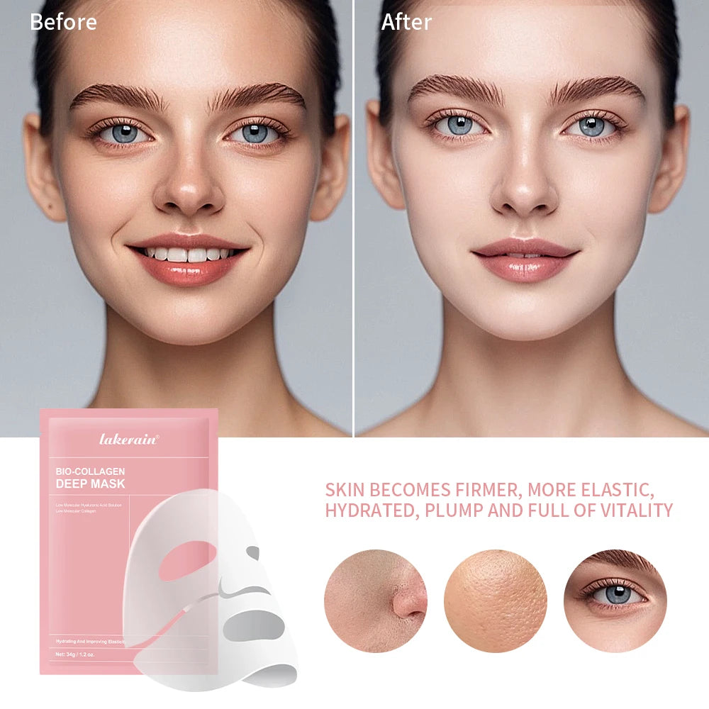 Masque Hydrogel Bio-Collagène – Hydratation Profonde & Anti-Âge Nuit