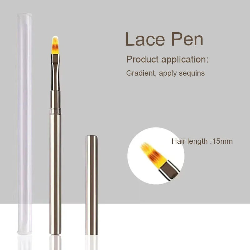 Pinceaux Nail Art Liner – Traité Fin 6 à 18mm | Manucure Professionnelle